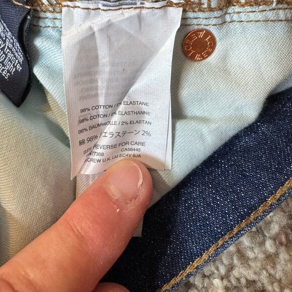 J. CREW Denim/Jean skirt size women's 27 - Picture 7 of 8